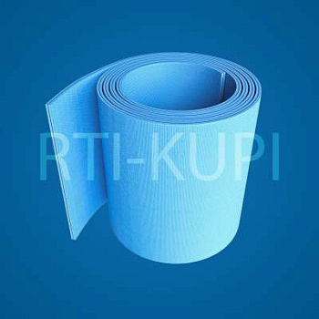 Ремень полиамидный, 5 мм, синий/синий